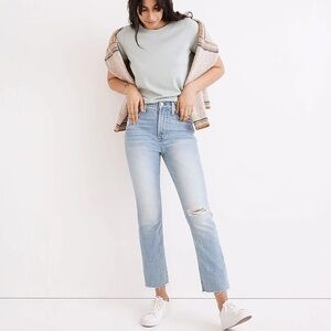 Madewell The Perfect Vintage Coney Wash Destroyed Edition Jeans